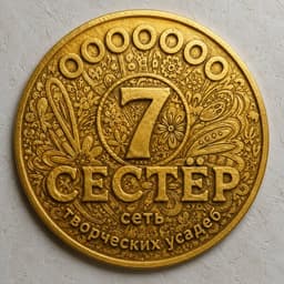 Медаль сети «7 Сестёр»