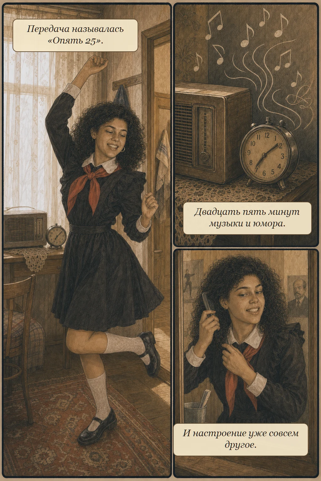 Комикс «Опять 25», страница 3 из 4