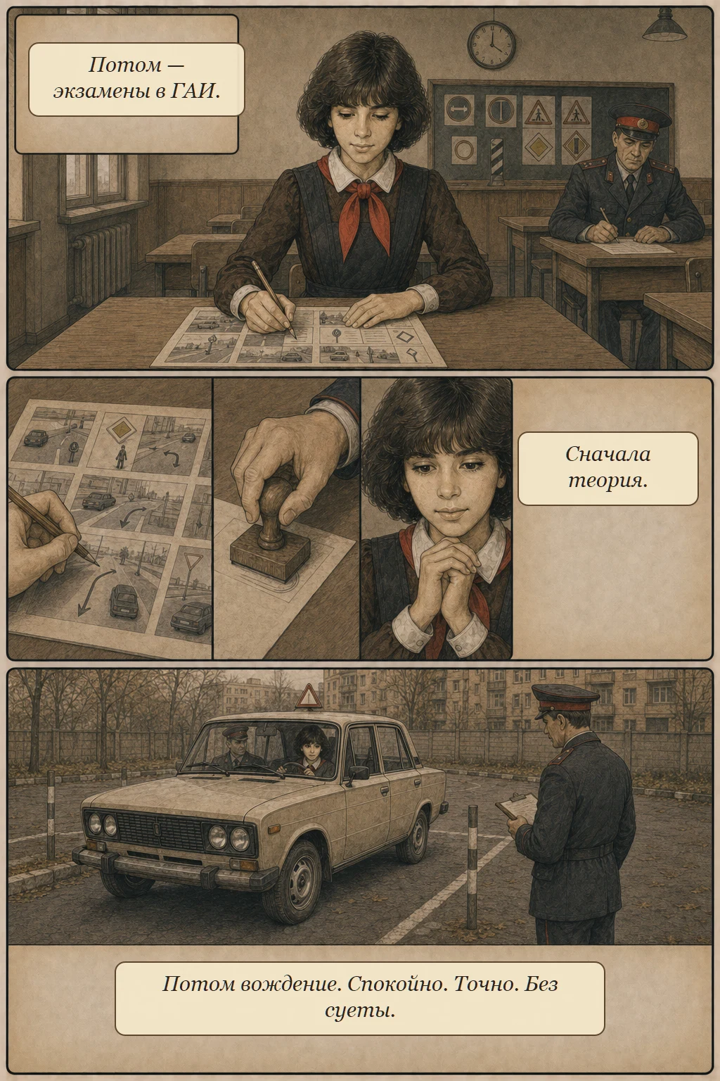 Комикс «Автодело», страница 4 из 5