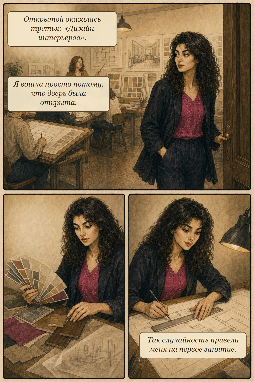 Комикс «Третья дверь», страница 3 из 4